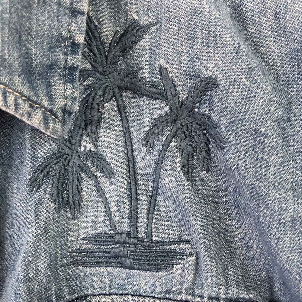 Levi's Western Pearl Snap short sleeve denim shirt - Picture 7 of 12